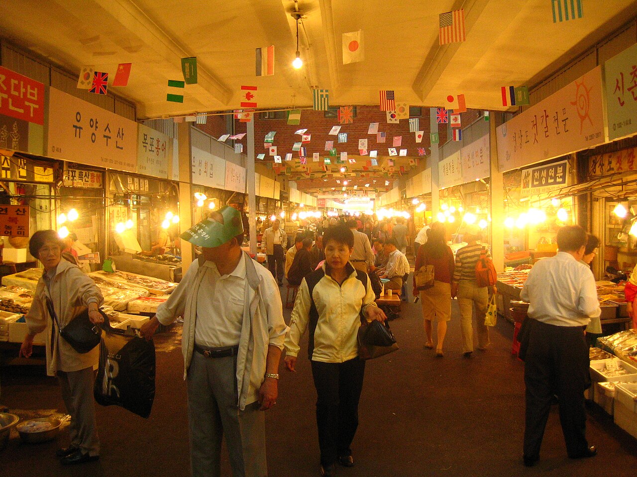 Gwangjang Market in Seoul