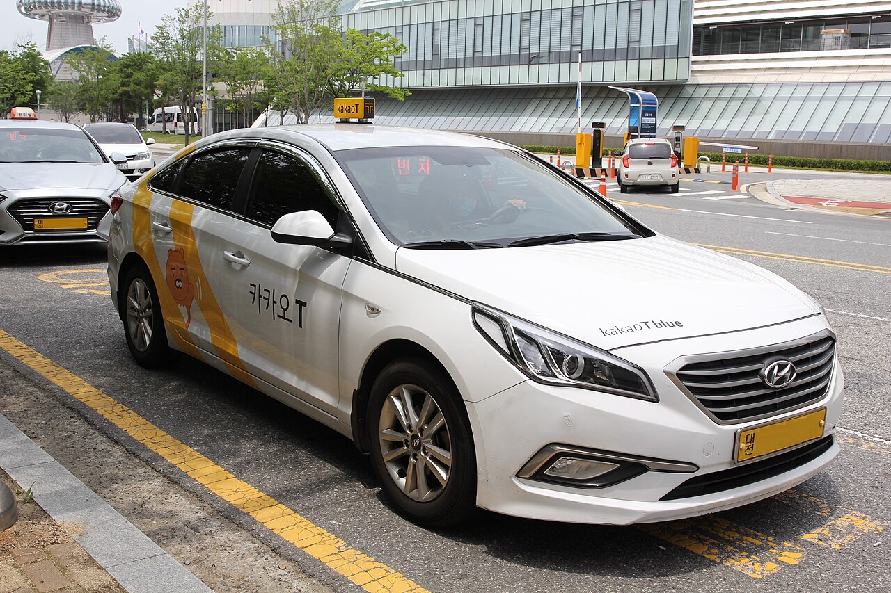 Kakao Taxi vehicle in Korea