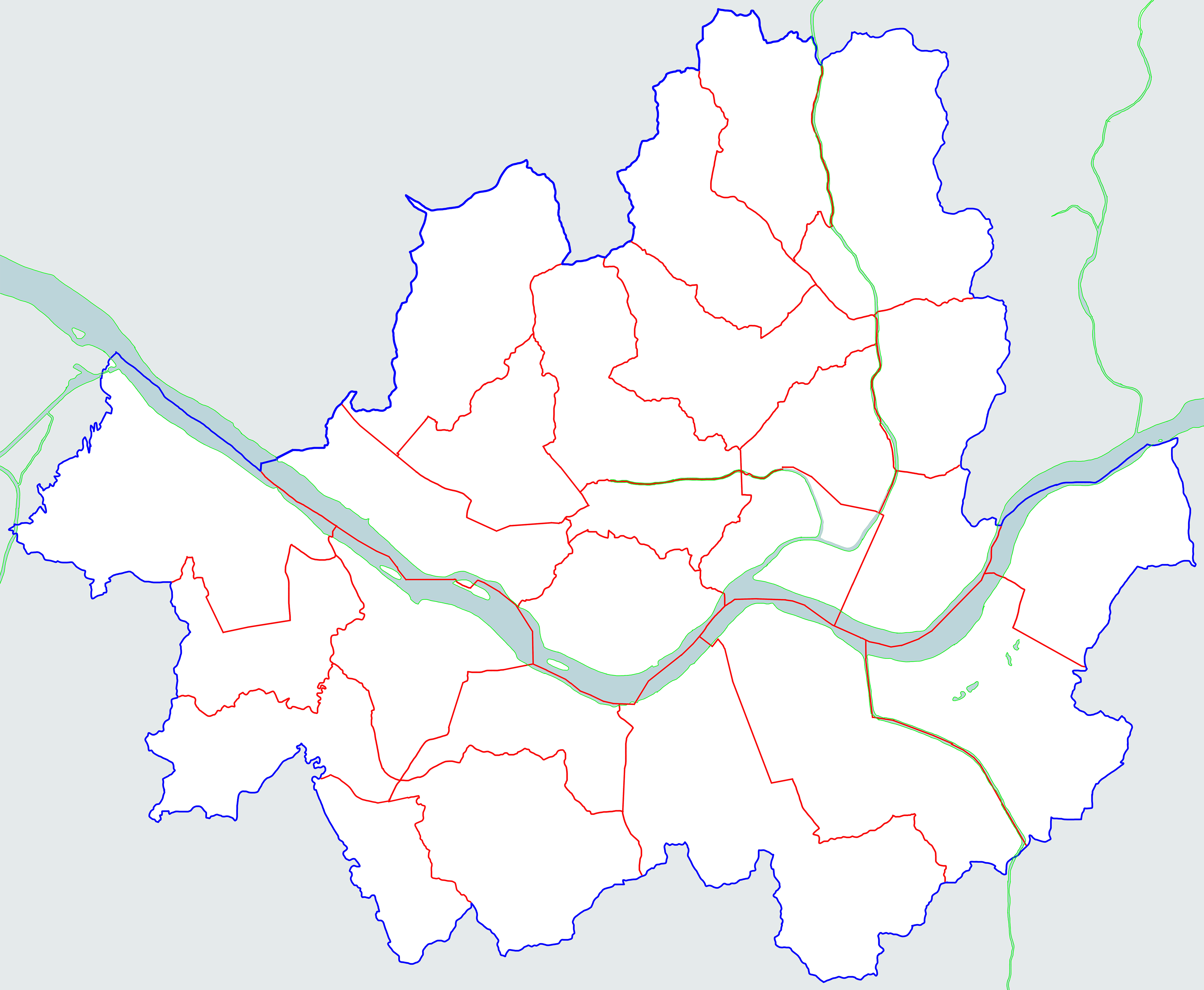Map of Seoul Metropolitan City